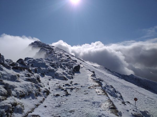 Information about ground conditions on Yr Wyddfa (Snowdon) at your fingertips!