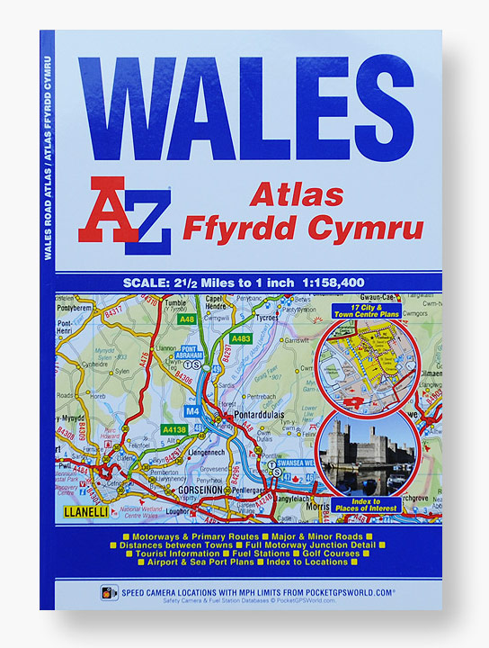 Wales Regional Road Atlas (A-Z Regional Road Atlas)