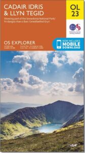 OS Explorer OL23 Cader Idris &#038; Llyn Tegid
