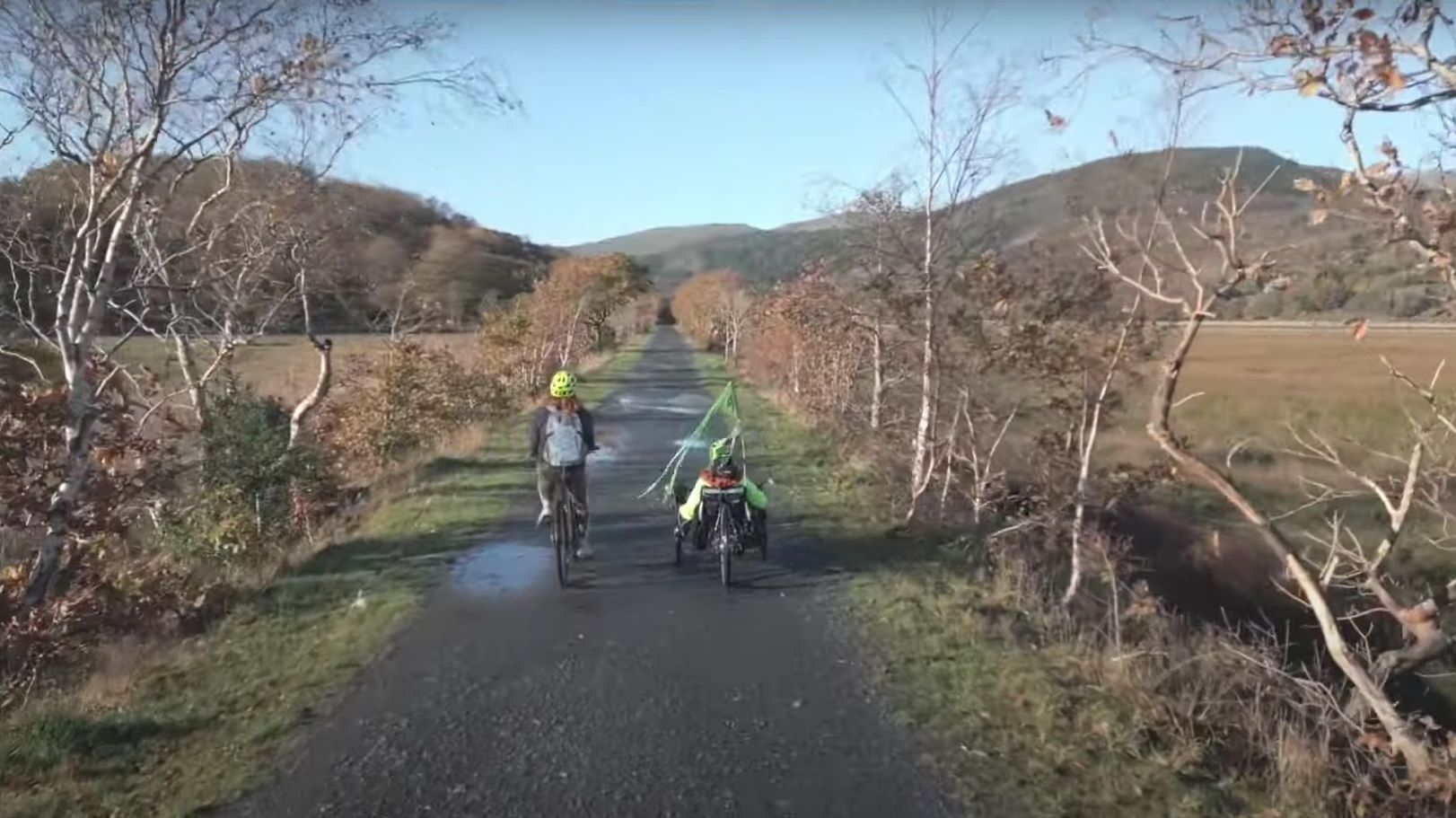 Cycling and tricycling on the Mawddach Trail