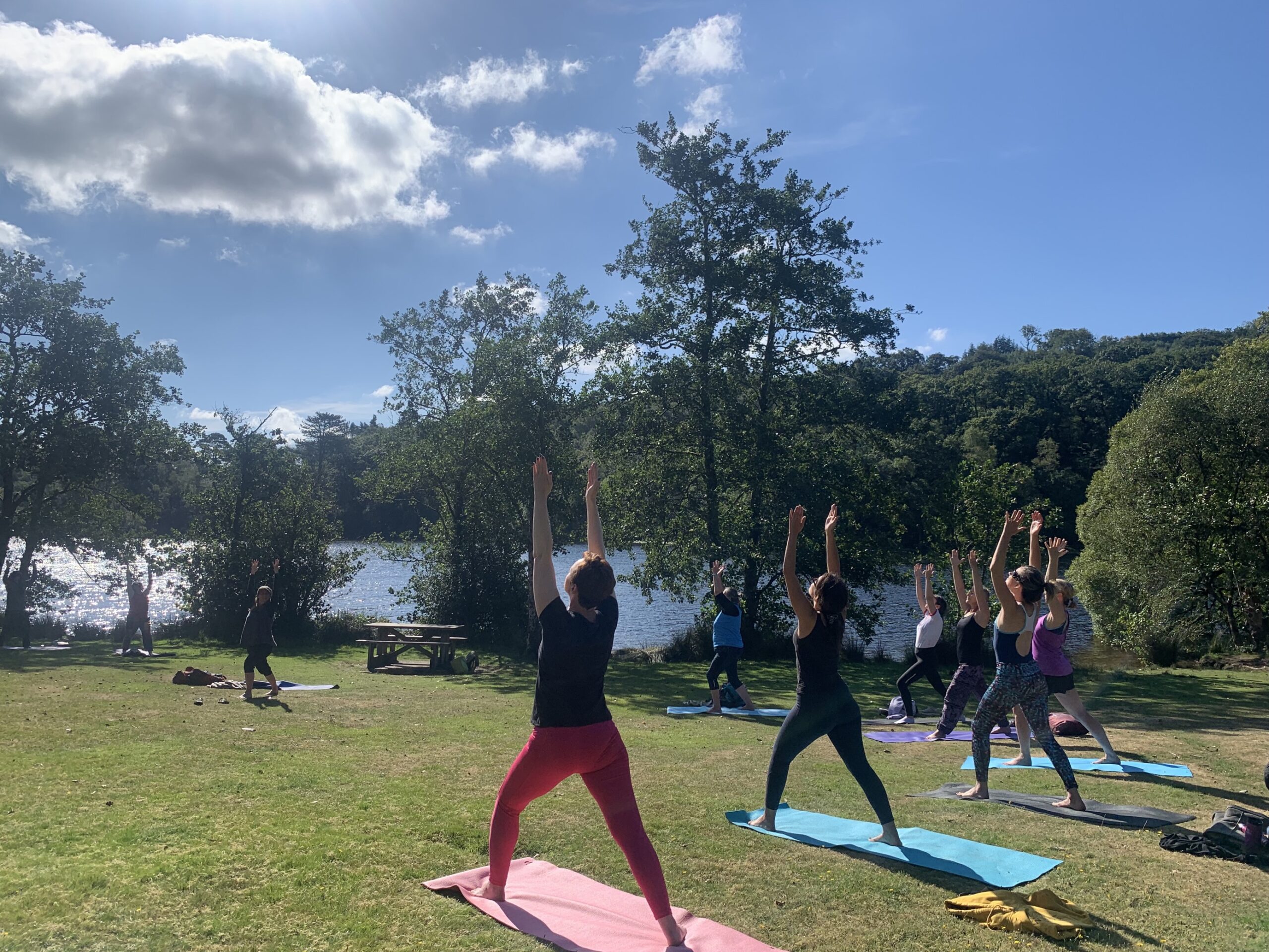 Outdoor Yoga Sessions: Llyn Mair